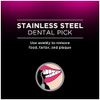 DenTek Professional Oral Care Kit, Advanced Clean- Dental Pick, Scaler, Stimulator, and Dental Mirror