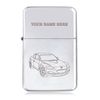 Notts Laser RX8 Design - Personalised STAR Windproof Petrol Lighter