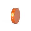 2.5X0.55 Inch Horizontal Bubble Level Precision Bulls-eye Circular Bubble Level（ orange）