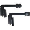J Bolt 5/8" Heavy Duty Adjustable Pivot Hinge Pair (5-Inch)