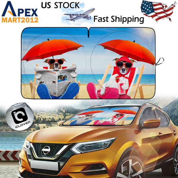 Car Auto Front Windshield Window Sun Shade Shield Cover Visor UV Block Foldable