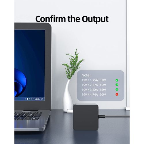 UL Listed AC Charger Fit for Asus Vivobook 14 S15 X1400E X1400 X1400EA X1400EP S512FA S512FL S512F S512 S14 S412FA S412F S412 S512FA-DS71 S512FL-PH77 S512FA-DB51 Laptop Power Supply Cord