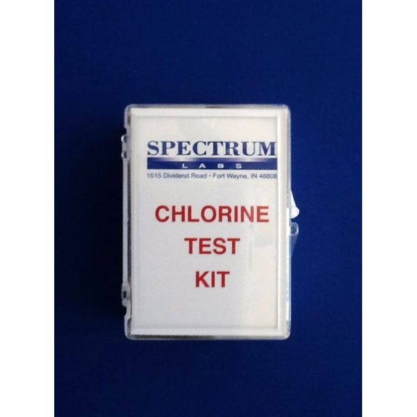 Spectrum Labs Chlorine Test Kit - Case of 18 Kits