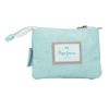 Pepe Jeans Nerea Purse Three Compartments Blue 14x10x3.5 cms Polyester
