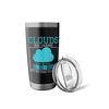 Clouds May Change But My Code Doesn't Funny Cloud Computing Stainless Steel Insulated Tumbler