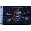 New 12X18 In Surrender The Booty Pirate Boat Decorative Flag