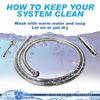 Clean Stream Shower Enema Set Douche With Two Nozzle Attachments