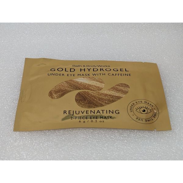 Bath & Body Works Gold Hydrogel Under Eye Mask