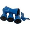 HGW Set for Boat Trailers - 4 x Keel Roller and 1 x Bow Holder Blue PE