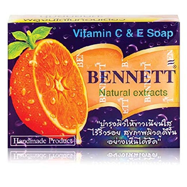 BENNETT NATURAL EXTRACTS Vitamin C & E Soap (130 G.)
