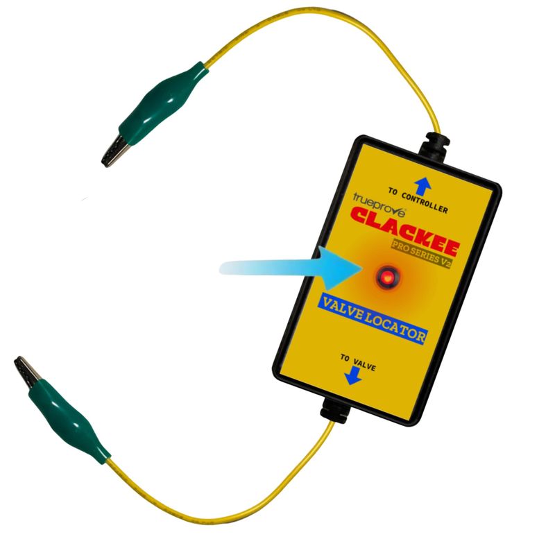 The Original Clackee PRO V2.1 Sprinkler Valve Locator Irrigation Buried ...