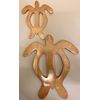 Tiki Products Wooden Turtle Design Wall Hanging