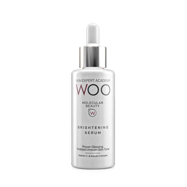 WOO C Vitamini Aydınlatıcı ve Renk Ton Eşitleyici, Cilt Leke Karşıtı, Bariyer Onarıcı Yaşlanma Karşıtı Etkili Bakım Serumu 50ml (Ascorbic Acid + Arbutin + Panthenol)