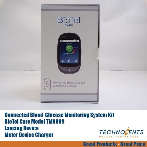 BioTel Care Connected Blood Glucose Monitoring System Kit Model TM0009