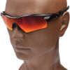 ZERO Brand Replacement Lenses for Oakley RADAR PATH RED MIRROR VENTED