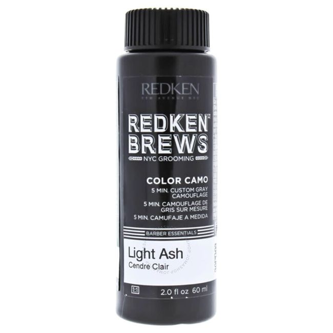 Redken Brews Color Camo Light Ash by for Men 2 oz Hair Color