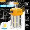 125W LED Temporary Work Light Portable Hanging Work Construction Light 5000K ETL