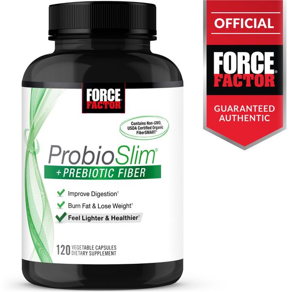 ProbioSlim + Prebiotic Fiber & Probiotic, Improve Digestion, Reduce Bloating