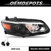 For 2016-2018 Chevy Chevrolet Halogen Malibu Headlights Right Passenger Side