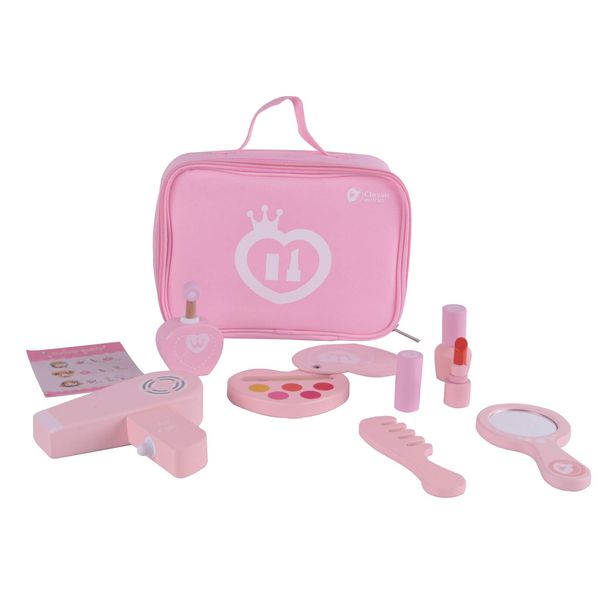 Classic World CL54402 Makeup Set, Pretend Play, Wooden Makeup, Toy, Girls, 3 Years Old