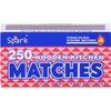 2 Pack Large Matches 500 Count Strike On Box Bulk Kitchen/Camping/Fire/Candle