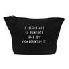 Flox Creative Makeup Bag Not Perfect Contouring Is Black