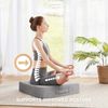 Codi High Density Foam Floor Pillow 2 Sets, Large Meditation Cushions Seating...