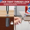 Thread Lock, 50ml x2 Locktight Threadlock Medium and High Strength Lock, Threadlocker Seal Nuts, Bolts, Stable and Anti-Rust