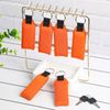 WILLBOND 6 Pieces Floating Boat Keychain Waterproof Floatable Foam Keychain (Orange)