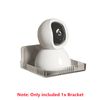 2 Pcs Plastic Wall Mount Bracket Organizer for Cable Box Small Projector Shell Router Rack AV Shelf DVD Player Camera