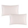 Catherine Lansfield Silky Soft Satin Standard Pillowcase Pair Blush
