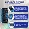 Innfeeltech 1pcs DC 5V Relay Module 6 Channel Relay with Optocoupler High or Low Level Trigger Expansion Board
