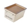 Storage Bin Plastic Box With Lid Stackable Organizer For Closet Bedroom Storage