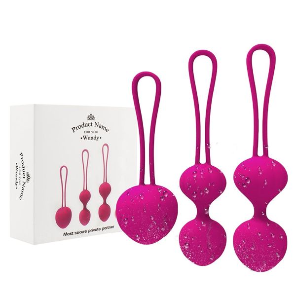 Kegel Ball Kit Massager Benwa Ball for Female Pelvic Floor Exercise Kegel Exercise Weightlifting Kit Suggested for Bladder Control