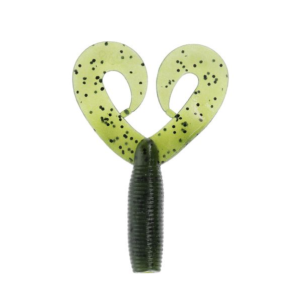 Yamamoto 5" Double Tail GRUB Watermelon W/Large Black Flake (20 Pack)