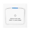 Dioche Power Switch, Push Button Actuator, ON-OFF Operation, White