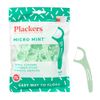 Dental Floss Plackers Micro Clean Mint Flavor 75 Count
