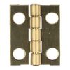 3/4" X 5/8" Solid Brass Narrow Hinges (Pack of 4)