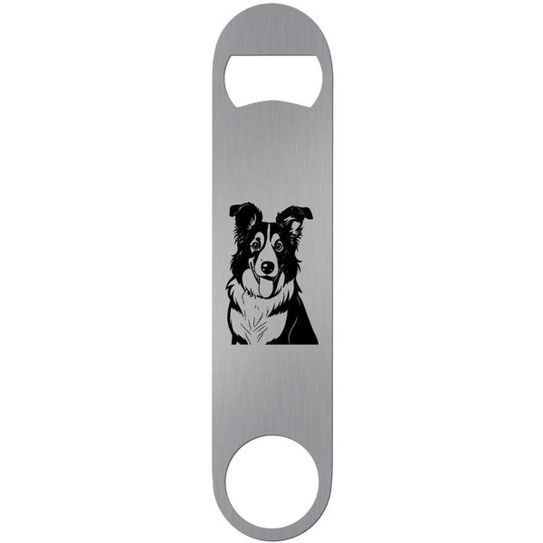 'Border Collie' Bar Blade Bottle Opener (BR00016740)