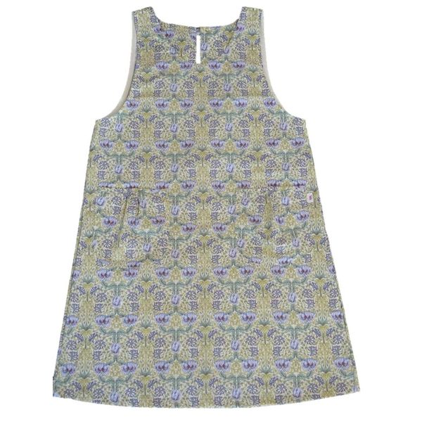 Luna Panda 12414 V&A Victoria and Albert Apron, Cotton, Polyester, Tulip, Honeysuckle, Stylish, Kitchen Apron, Antibacterial 2021, yellow