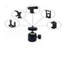 NVRTTRR Foldable Projector Wall Mount Universal Ceiling Wall Projector Mount Stand Projectors Bracket,1/4" Screw Size (Wall Mount) (B 8.46 * 8in)