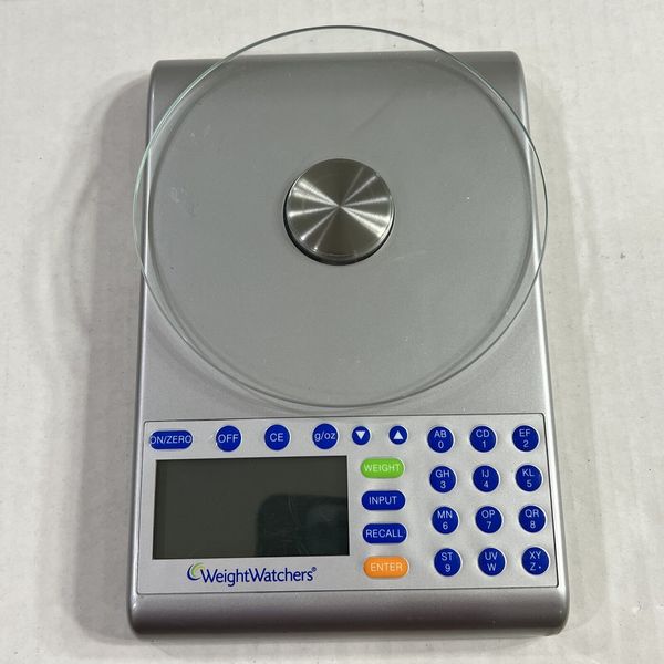 Weight Watchers Digital Electric Food Scale Model # 30003 V1, Instructions