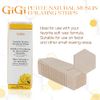 GiGi Small Natural Muslin Epilating Strips for Hair Waxing/Hair Removal, 100 Strips
