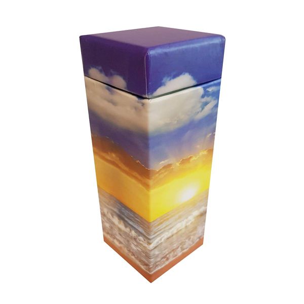 ScatterPod Sunset Ocean Scattering Keepsake Cremation Urn