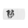 'Australian Shepherd Portrait' Pill Box with Tablet Splitter (PI00033919)