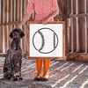 Baseball Stencil - Baseball Stencil DIY, Baseball Stencil, Baseball Stencil Art, Baseball, Stencil Baseball