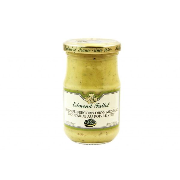 Edmond Fallot Green Peppercorn Dijon Mustard 7.4oz