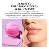 ANAiRUi 2-in-1 Lip Care Set, Bakuchiol & Grape Natural Cosmetics Lip Mask for the Night, Sugar Lip Scrub with Exfoliation, Lip Balm Mask and Lip Sugar Exfoliating Set for Repairs Lips