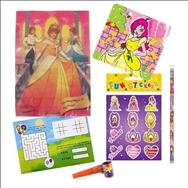 Pre Filled Girls Princess Party Bag - Loot Bag and Toys - Goodie Bag A