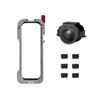 Protective Metal Cage, Camera Housing Frame Lens Protector for X5 Pan Sightseeing Action Camera for Insta360